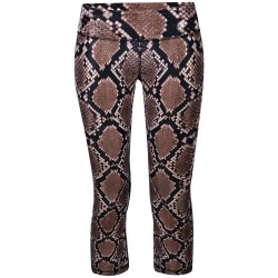 XSURVIVE women python skin leggings for sports and fitness outfit