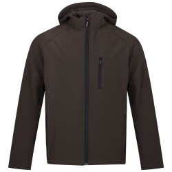XSURVIVE softshell brown jacket for hunting, fishing and everyday use