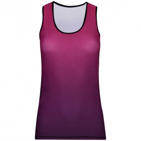 XSURVIVE Purple Fade top for sports and fitness outfit