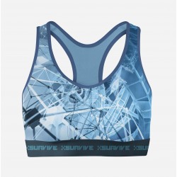 XSURVIVE Tech Grey Sports bra for yoga and fitness outfit