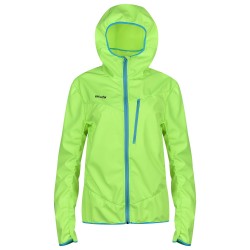 VACUOM softshell green light jacket for cycling and everyday use
