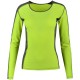 XSURVIVE green women outdoor rashguard for sports and fitness outfit