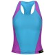 XSURVIVE Wonder Woman blue sports outdoor tank top for sports and fitness outfit